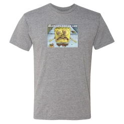 Monster Digital SpongeBob Allergies Meme Tri-Blend Short Sleeve T-Shirt Clothing