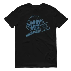 Monster Digital SpongeBob SquarePants Sponge On The Run Flippin’ Out Adult Short Sleeve T-Shirt Clothing