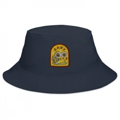Printful SpongeBob SquarePants Sponge On The Run Gary Badge Flexfit Bucket Hat