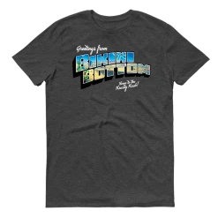 Monster Digital SpongeBob SquarePants Sponge On The Run Greetings From Bikini Bottom Adult Short Sleeve T-Shirt Clothing