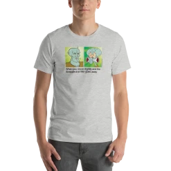 Printful SpongeBob SquarePants Squidward Snapperchat Meme Unisex Premium T-Shirt