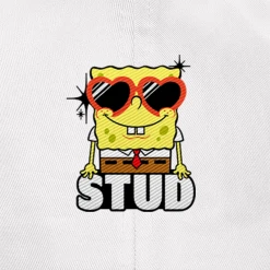 Monetyze-merchmake SpongeBob SquarePants Heart Sunglasses Stud Embroidered Hat Accessories