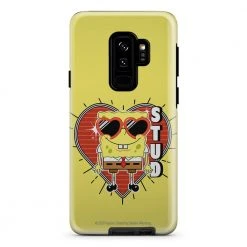 Monetyze-casetry Accessories SpongeBob SquarePants Heart Sunglasses Stud Tough Phone Case