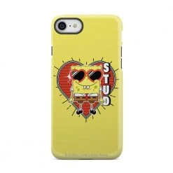 Monetyze-casetry Accessories SpongeBob SquarePants Heart Sunglasses Stud Tough Phone Case