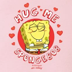 Dtg2go SpongeBob SquarePants Kissable, Loveable, Huggable Baby Bodysuit