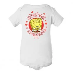 Dtg2go SpongeBob SquarePants Kissable, Loveable, Huggable Baby Bodysuit