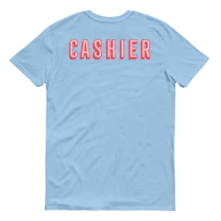 Monster Digital Clothing The Krusty Krab Cashier Adult Short Sleeve T-Shirt