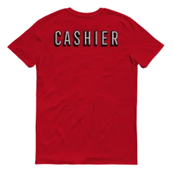 Monster Digital Clothing The Krusty Krab Cashier Adult Short Sleeve T-Shirt