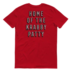 Monster Digital Clothing The Krusty Krab Home Of The Krabby Patty Adult Short Sleeve T-Shirt