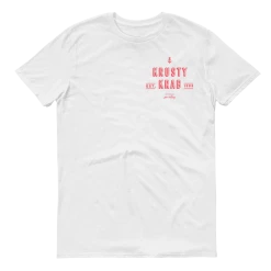 Monster Digital Clothing The Krusty Krab Home Of The Krabby Patty Adult Short Sleeve T-Shirt