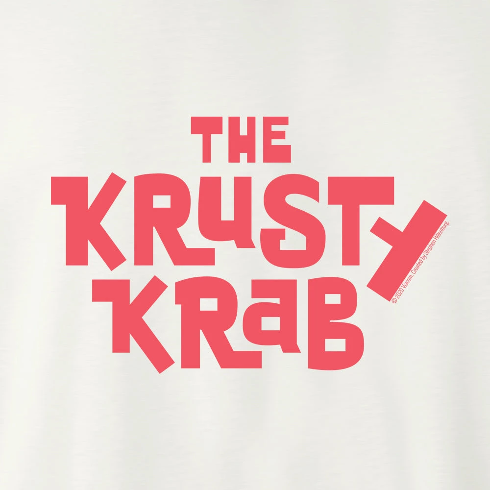 Printful The Krusty Krab Logo Fleece Crewneck Sweatshirt