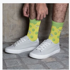 Fba-sock101 SpongeBob SquarePants Faces Adult Unisex Socks Accessories