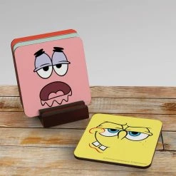 Progift SpongeBob SquarePants Character Coasters - Set Of 4 Home & Office