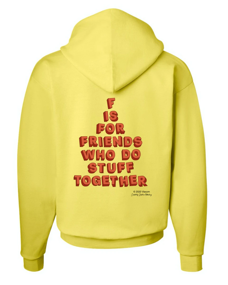 Wild-bobby SpongeBob SquarePants Do Stuff Together Hooded Sweatshirt Clothing