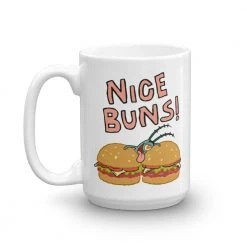 Monetyze-casetry Chum Bucket Nice Buns White Mug