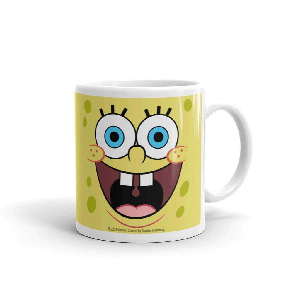 Photomugs Drinkware SpongeBob SquarePants Yellow Big Face 11 Oz Mug