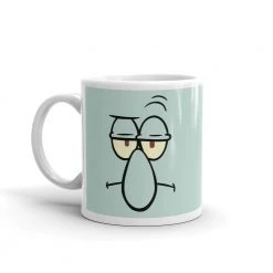 Photomugs Squidward Big Face 11 Oz Mug Drinkware