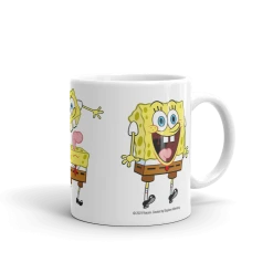 Monetyze-casetry SpongeBob SquarePants Feelin' Moody 11 Oz White Mug