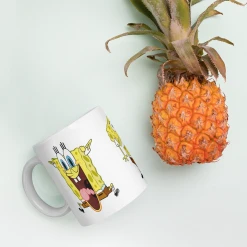 Monetyze-casetry SpongeBob SquarePants Feelin' Moody 11 Oz White Mug