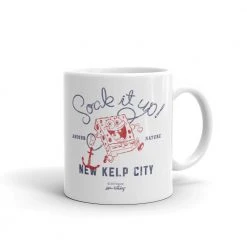 Monetyze-casetry SpongeBob SquarePants Soak It Up White Mug