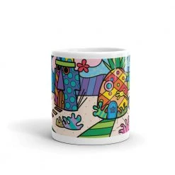 Photomugs SpongeBob SquarePants Britto White Mug Drinkware