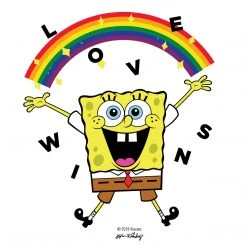 Photomugs Kids & Baby SpongeBob SquarePants Love Wins Stainless Steel Water Bottle