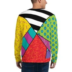 Printful Plankton Britto Crew Neck Sweatshirt Clothing
