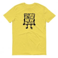 Dtg2go Clothing SpongeBob SquarePants Yellow Is The New Black Short Sleeve T-Shirt