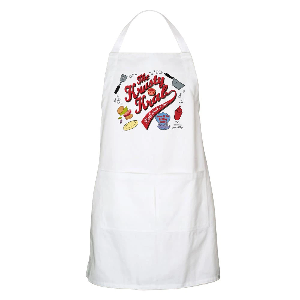 Dtg2go The Krusty Krab Apron Clothing