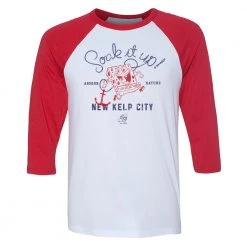 Dtg2go SpongeBob SquarePants Soak It Up ¾ Sleeve Baseball Tee