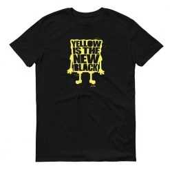 Dtg2go Clothing SpongeBob SquarePants Yellow Is The New Black Short Sleeve T-Shirt
