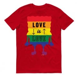 Dtg2go Clothing SpongeBob SquarePants Love Is Love Short Sleeve T-Shirt