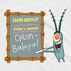Monster Digital Chum Bucket Chum-Balaya Short Sleeve T-Shirt Clothing