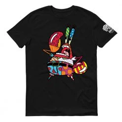 Dtg2go Mr. Krabs Britto Adult Short Sleeve T-Shirt Clothing
