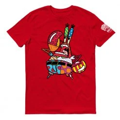 Dtg2go Mr. Krabs Britto Adult Short Sleeve T-Shirt Clothing