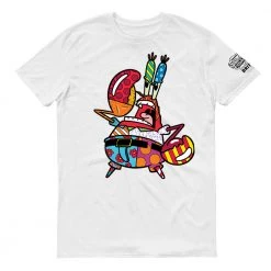 Dtg2go Mr. Krabs Britto Adult Short Sleeve T-Shirt Clothing