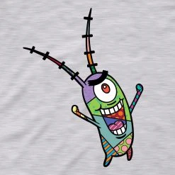 Monster Digital Clothing Plankton Britto Adult Short Sleeve T-Shirt