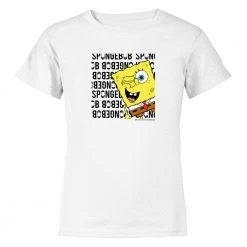 Monster Digital SpongeBob SquarePants Wink Face Kids Short Sleeve T-Shirt Clothing