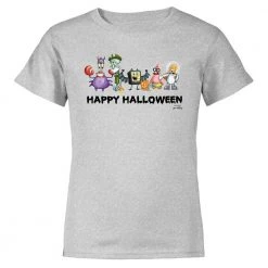 Dtg2go SpongeBob Happy Halloween Kids Short Sleeve T-Shirt Clothing