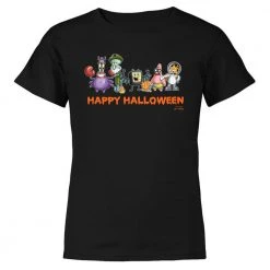 Dtg2go SpongeBob Happy Halloween Kids Short Sleeve T-Shirt Clothing