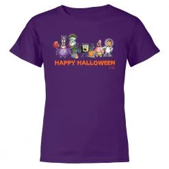 Dtg2go SpongeBob Happy Halloween Kids Short Sleeve T-Shirt Clothing
