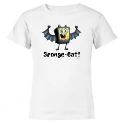 Dtg2go SpongeBob Sponge-Bat Kids Short Sleeve T-Shirt Clothing