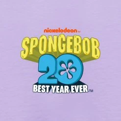 Dtg2go SpongeBob SquarePants Hands In The Air 20th Anniversary Kids Short Sleeve T-Shirt