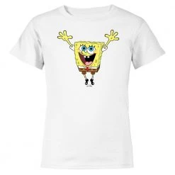 Dtg2go SpongeBob SquarePants Hands In The Air 20th Anniversary Kids Short Sleeve T-Shirt