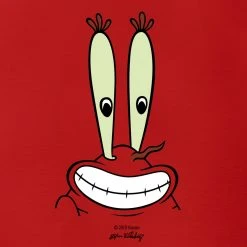 Dtg2go Clothing Mr. Krabs Big Face Baby Bodysuit