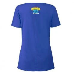 Dtg2go SpongeBob SquarePants Best Year Ever Jellyfish Women's Relaxed Scoop Neck T-Shirt