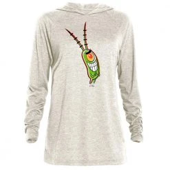 Dtg2go Plankton Schemer Tri-Blend Raglan Hoodie