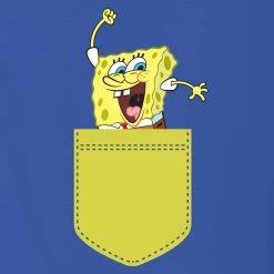 Monster Digital Clothing SpongeBob SquarePants Pocket 20th Anniversary Adult Long Sleeve T-Shirt