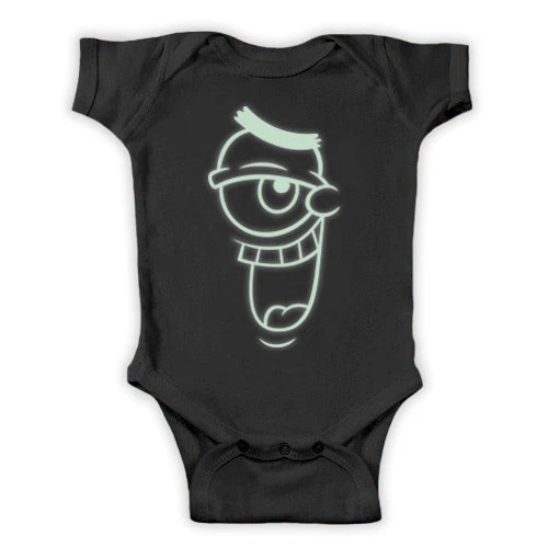 Progift Clothing Plankton Glow In The Dark Baby Bodysuit