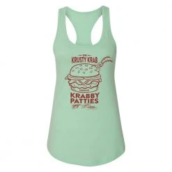 Dtg2go Clothing The Krusty Krab Women's Racerback Tank Top